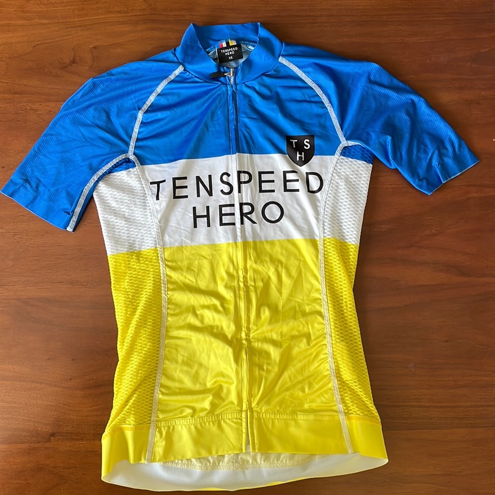 Tenspeed Hero XS cycling jersey